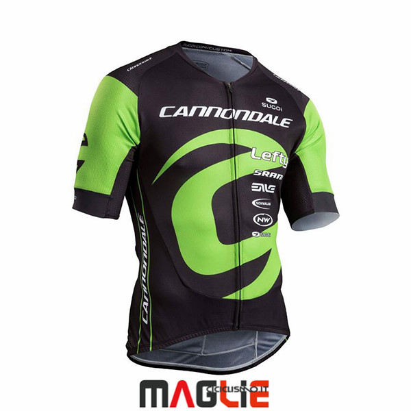 Maglia Cannondale 2017 Verde e Nero